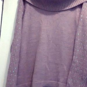 COWL NECK SWEATER